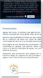 Mobile Screenshot of aguasdelorca.com